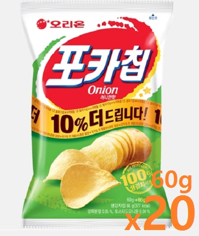 포카칩어니언(63g*20)오리온