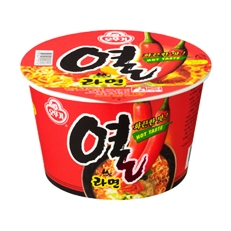 컵면)열라면 큰사발 115g*12(오뚜기)
