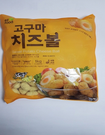 냉동)한쿡고구마치즈볼1kg