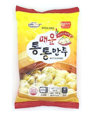 냉동)한쿡매운만두180g***5개