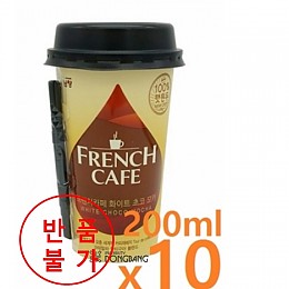 컵)프렌치카페 화이트모카초코/ 200ml*10