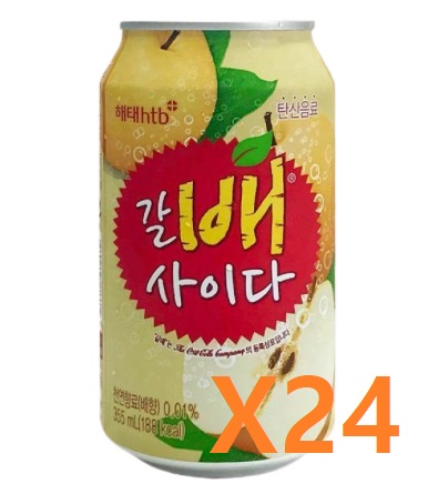 캔)갈배 사이다/ 340 ml*24