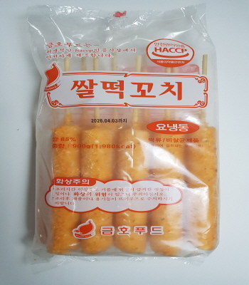 냉동] 금호 쌀떡꼬치90g*10