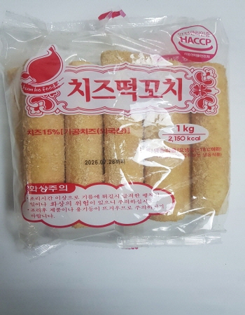 냉동] 금호 치즈 떡꼬치 1kg*10